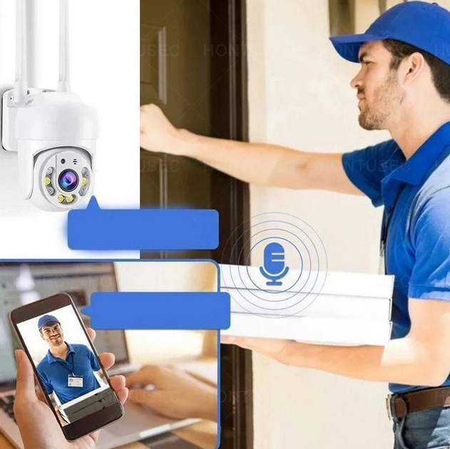Камера 360 градусов AND V3 wi-fi PTZ 3mp DC5V 1,5a power app ICAM 365 - изображение 6