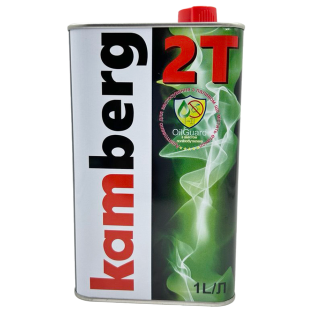 Мастило 2Т Kamberg напівсинтетика ЗЕЛЕНЕ 1Л(ж.б)-12шт.ящ 506014 - изображение 4