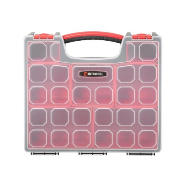 Органайзер 12", 7 лотков, 31.5х27х11 cm INTERTOOL BX-4032 - изображение 6