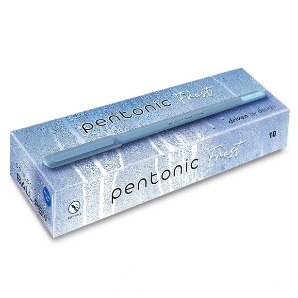 Ручка кулькова масляна Pentonic Frost LINC чорнило синє 0.7 мм (412219) - Фото 2 Ручка кулькова масляна Pentonic Frost LINC чорнило синє 0.7 мм (412219) - зображення 2