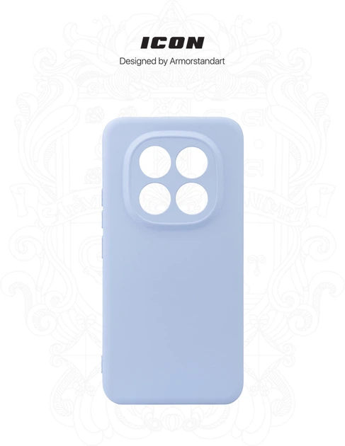 Чехол для смартфона ArmorStandart Icon для Xiaomi Redmi Note 15 Pro Plus 5G/Poco M8 Pro 5G Camera cover Lavender (ARM89825) - изображение 3