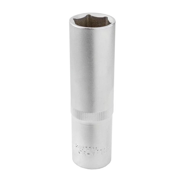 Головка глубокая 16мм 1/2" 6гр. ROCKFORCE RF-5457716 - Фото 1 Головка глубокая 16мм 1/2" 6гр. ROCKFORCE RF-5457716 - изображение 1