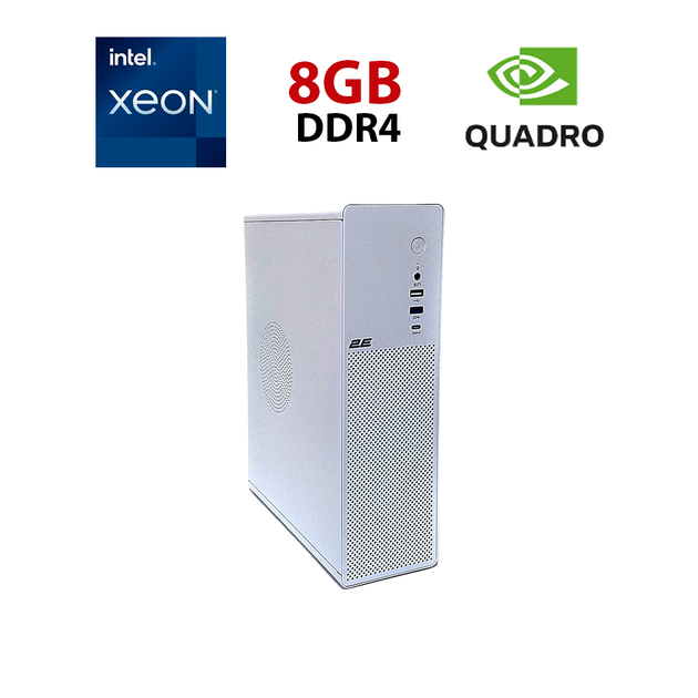 Рабочая станция 2E 2E-V90W-400 Tower / Intel Xeon E5-2660 v4 (14 (28) ядер по 2.0 - 3.2 GHz) / 8 GB DDR4 / 256 GB SSD NVMe / nVidia Quadro T400, 2 GB GDDR6, 64-bit / Win 10 non Lic б/у - Фото 1 Рабочая станция 2E 2E-V90W-400 Tower / Intel Xeon E5-2660 v4 (14 (28) ядер по 2.0 - 3.2 GHz) / 8 GB DDR4 / 256 GB SSD NVMe / nVidia Quadro T400, 2 GB GDDR6, 64-bit / Win 10 non Lic б/у - изображение 1