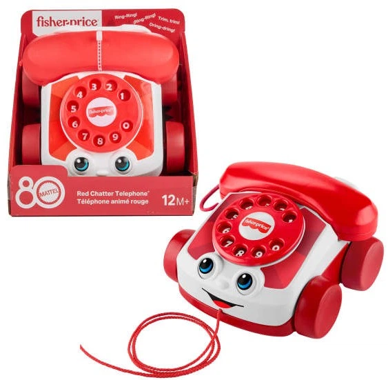 Іграшка Fisher Price телефон червоний JGG97/2 (194735313716) - зображення 2