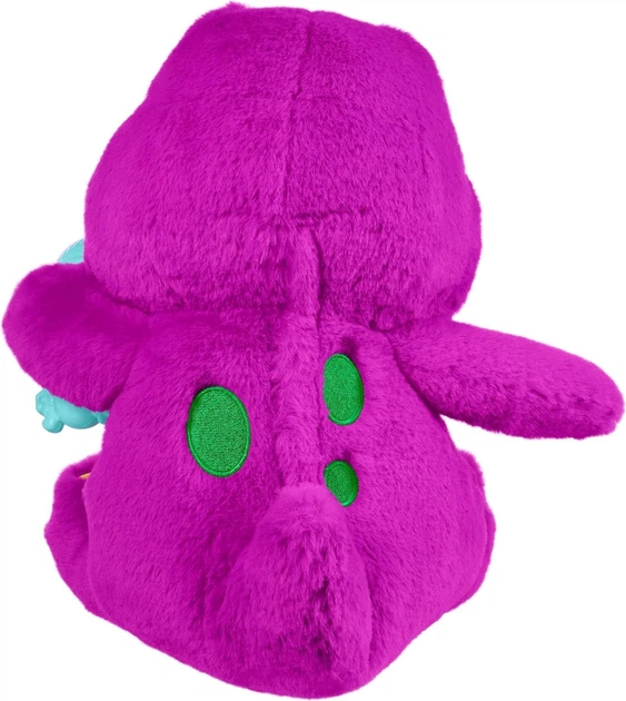 Плюшева іграшка Mattel Barneys World: Співаючий Барні Англійська мова JGT51 (194735322046) - зображення 3