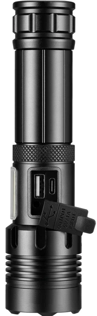 Ліхтарик-повербанк Sandberg Survivor 7 in 1 Torch Powerbank 5000 мА·год LED Чорний (SAND_421-08) - зображення 3