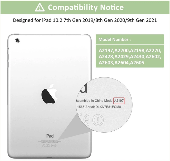 Клавіатурний чохол LUCKYDIY A5618 для iPad 10 2 дюймів 7 та 8 покоління 2019-2020 років зелений Bluetooth магнітна знімна клавіатура QWERTY тримач для олівця - Фото 2 Клавіатурний чохол LUCKYDIY A5618 для iPad 10 2 дюймів 7 та 8 покоління 2019-2020 років зелений Bluetooth магнітна знімна клавіатура QWERTY тримач для олівця - зображення 2