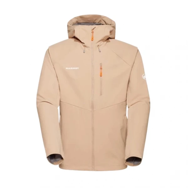 Куртка Mammut Ultimate Comfort SO Hooded Jacket Men Savannah XL (1092-7619876265739) - Фото 1 Куртка Mammut Ultimate Comfort SO Hooded Jacket Men Savannah XL (1092-7619876265739) - зображення 1
