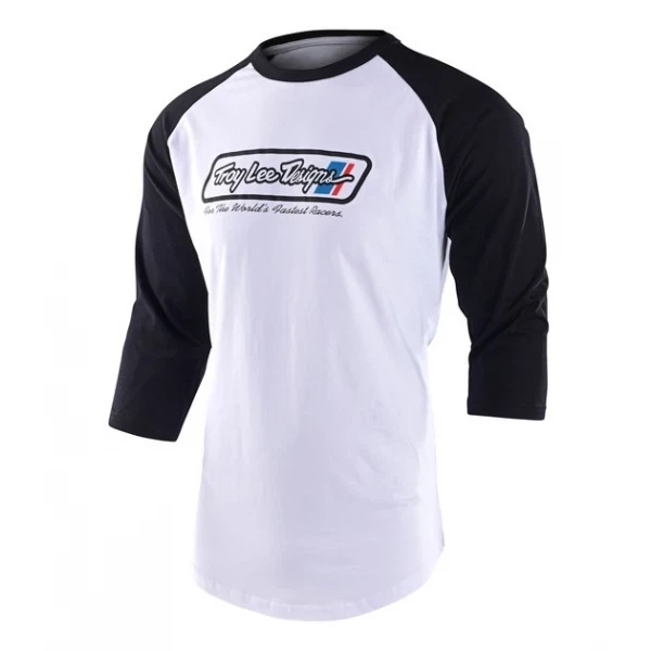 Кофта TLD GO Faster Raglan S White/Black Troy Lee Designs (1106-768561002) - Фото 1 Кофта TLD GO Faster Raglan S White/Black Troy Lee Designs (1106-768561002) - изображение 1