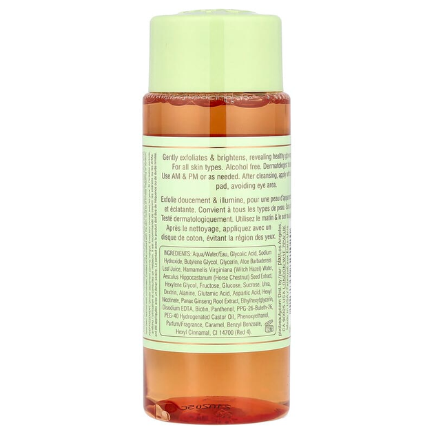 Відлущуючий тонік з гліколевою кислотою Pixi Beauty, Skintreats "Glow Tonic" засіб що надає сяйва для всіх типів шкіри обличчя, без спирту (100 мл / 3,4 рідк. унції) - зображення 2