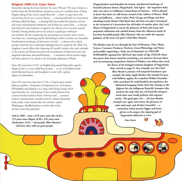 The Beatles - Yellow Submarine (180 грам, Альбом, Перевидання, Ремастеринг) - зображення 6