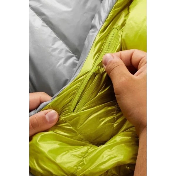 Спальник Rab Mythic 600 Regular Cloud Grey L левый (1033-RB QSI-46-CLO-REG-LZ) - изображение 5
