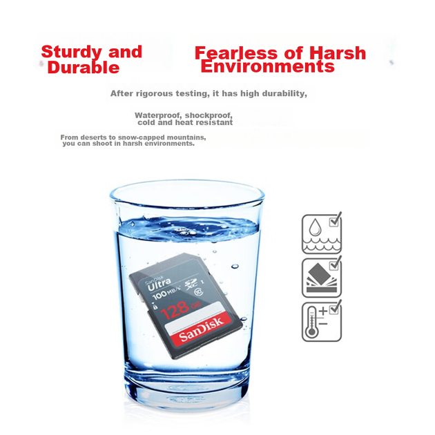 Карта памяти SanDisk Ultra SDXC 128GB UHS-I Class 10 - изображение 3