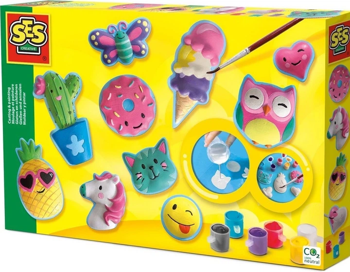 Набір для творчості Ses Creative Гіпсові зліпки 01133 (8710341011338) - зображення 2
