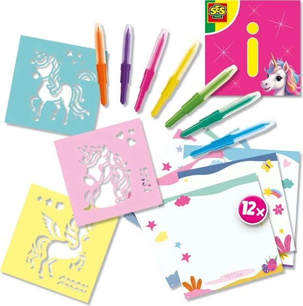 Набір для творчості Ses Creative Blow airbrush 14725 (8710341147259) - зображення 2