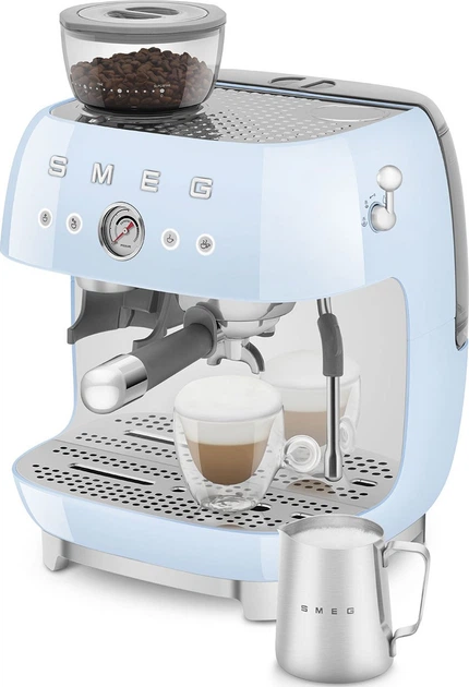 Рожковая кофеварка эспрессо Smeg EGF03PBEU - изображение 4