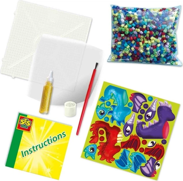 Намистини для пресування Ses Creative Beedz: Дракони 3D 06208 (8710341062088) - зображення 2