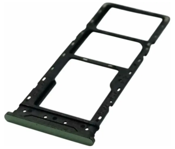 Держатель Sim-карты и карты памяти Tecno Pova 6 Neo Ll6 серебристый Comet Green на две Sim-карты High Copy - Фото 1 Держатель Sim-карты и карты памяти Tecno Pova 6 Neo Ll6 серебристый Comet Green на две Sim-карты High Copy - изображение 1