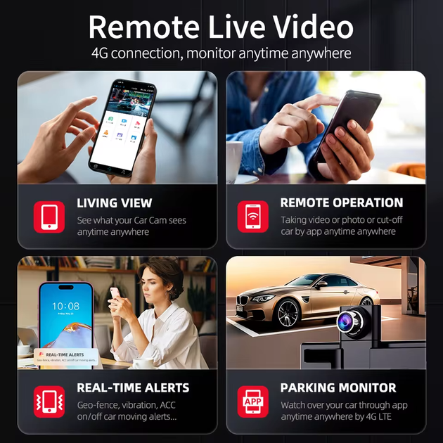 Авто экран - Imagebon M70 11.4" 4G Android 14 | 4+64 ГБ | 8 ядер | CarPlay / Android Auto | Разделенный экран | Видеорегистратор - изображение 7