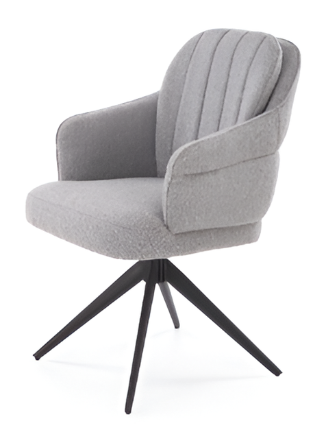 Krzesło Halmar K570 popielate (5905248135642) - obraz 3