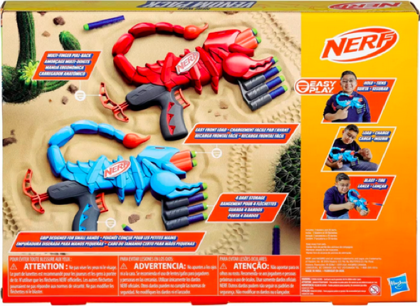 Бластер Hasbro Nerf Easy Play: Wild - Venom Pack F9137 (5010996258670) - зображення 7