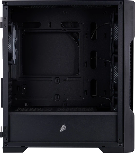 Корпус 1STPLAYER T3-4F1-BK без БП Black - Фото 6 Корпус 1STPLAYER T3-4F1-BK без БП Black - изображение 6