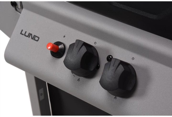 Gazowy grill Lund 99644 Baven 2 palniki 5.5 kW (5906083063381) - obraz 3
