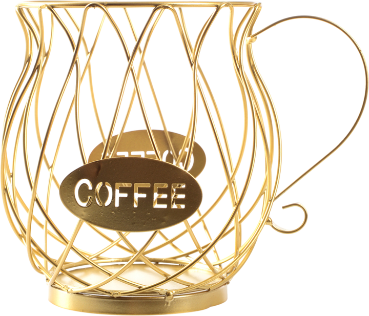 Фруктовниця Viva Lacy Mug Gold 18x14x9.5 см (B090059) - Фото 1 Фруктовниця Viva Lacy Mug Gold 18x14x9.5 см (B090059) - зображення 1