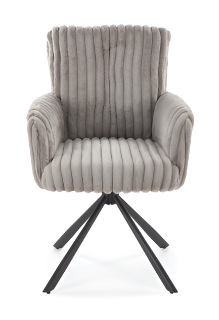 Krzesło Halmar K572 popielate (5905248135697) - obraz 2