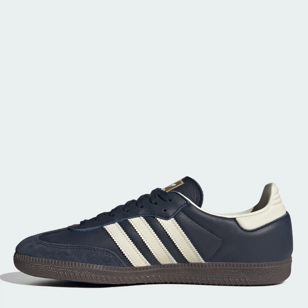 Мужские кеды кожаные низкие Adidas Samba Og ID2056 41.5 (7.5UK) 26 см Night Navy (4066755691500) - Фото 4 Мужские кеды кожаные низкие Adidas Samba Og ID2056 41.5 (7.5UK) 26 см Night Navy (4066755691500) - изображение 4