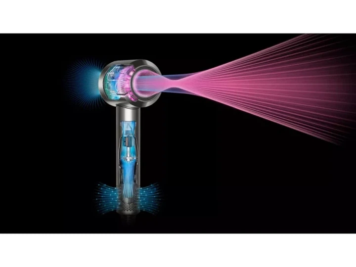 Фен Dyson HD07 Supersonic Straight+Wavy Prussian Blue/Rich Copper (113277-01) - Фото 6 Фен Dyson HD07 Supersonic Straight+Wavy Prussian Blue/Rich Copper (113277-01) - изображение 6