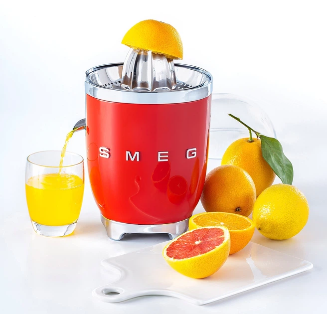 Соковыжималка для цитрусовых (цитрус-пресс) SMEG CJF11RDEU - Фото 6 Соковыжималка для цитрусовых (цитрус-пресс) SMEG CJF11RDEU - изображение 6