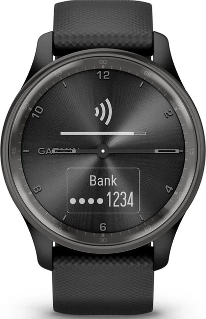 Смарт-часы Garmin Vivomove Trend Slate S. Steel Bezel with Black Case and S. Band (010-02665-00) - Фото 6 Смарт-часы Garmin Vivomove Trend Slate S. Steel Bezel with Black Case and S. Band (010-02665-00) - изображение 6