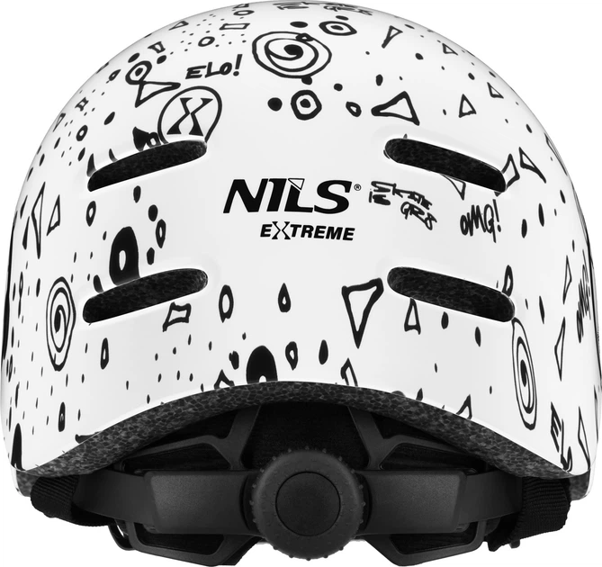 Шолом Nils Extreme MT311 L 58-61 см Білий 16-70-386 (5908261688904) - зображення 4