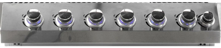 Gazowy grill Yato YG-20016 Itami 6+1 s/s z oknem 20.5 kW (5906083091872) - obraz 11