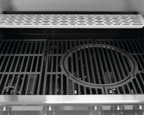 Gazowy grill Yato YG-20016 Itami 6+1 s/s z oknem 20.5 kW (5906083091872) - obraz 15