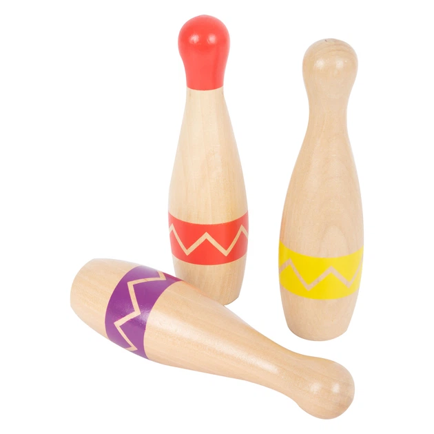 Набір для боулінгу Small Foot з дерева 11 елементів 5410653 (4020972119124) - зображення 2