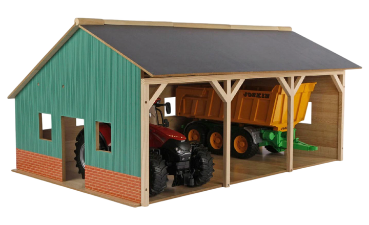 Гараж для тракторів Kids Globe Agricultural Shed 1:16 (8713219218044) - зображення 3