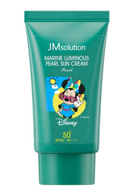 Крем сонцезахисний Jmsolution Marine Luminous Pearl Sun Cream Pearl x Disney MINI 50 ml - изображение 2
