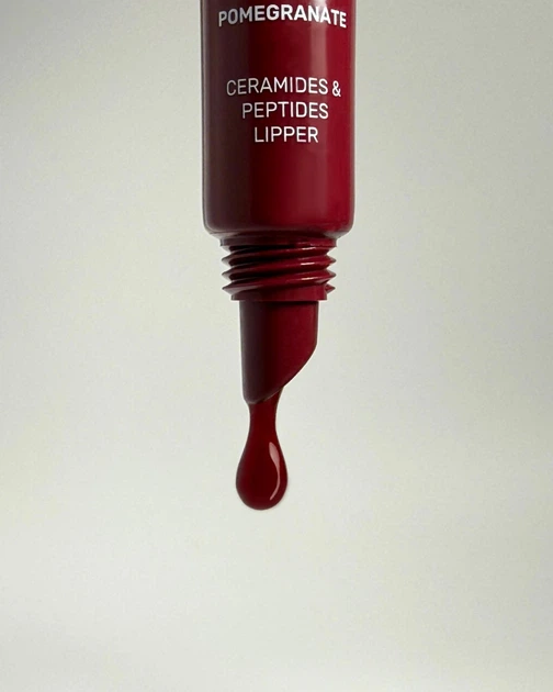 Блиск-ліппер для губ Lipss Ceramides & Peptides Lipper Pomegranate (червоний) 8 ml - зображення 2