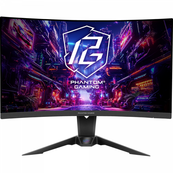 ASROCK ігровий монитор 27" va 1500r 180Hz 1ms qhd (2560 x 1440) 2xHDMI(2.0) 1xDP(1.4) 1xHP Integrated Wi-Fi pg27qrt2a - Фото 1 ASROCK ігровий монитор 27" va 1500r 180Hz 1ms qhd (2560 x 1440) 2xHDMI(2.0) 1xDP(1.4) 1xHP Integrated Wi-Fi pg27qrt2a - зображення 1