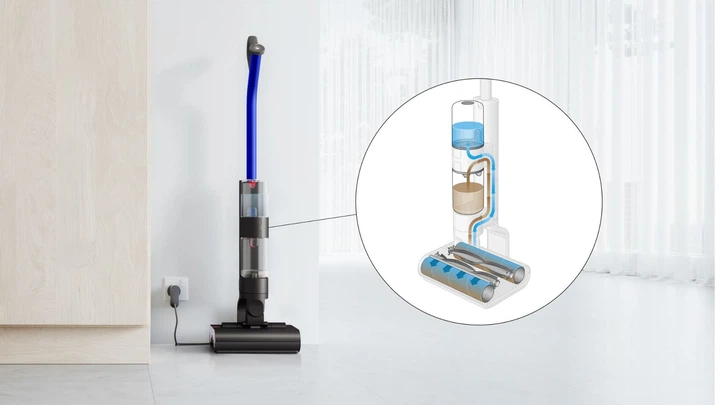 Пылесос Dyson WashG1 Electric Brake Blue/Black (486236-01) 319619 - Фото 8 Пылесос Dyson WashG1 Electric Brake Blue/Black (486236-01) 319619 - изображение 8