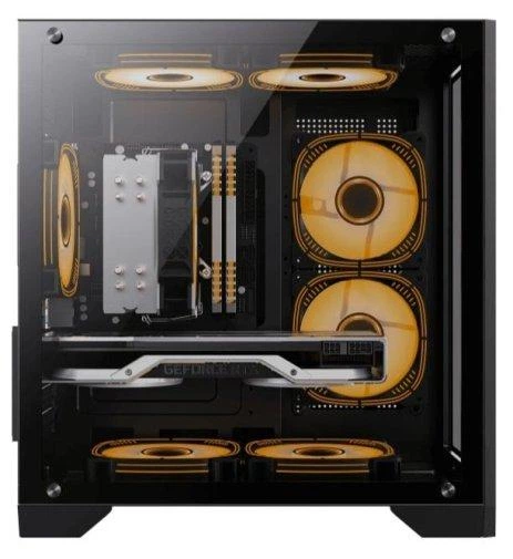 Корпус для компьютера MATX W/O PSU INFINITY MINI BLACK GAMEMAX - изображение 3