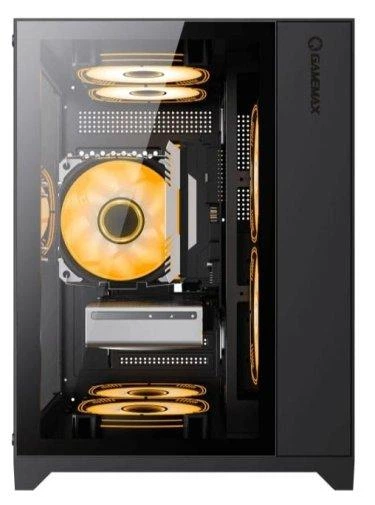 Корпус для компьютера MATX W/O PSU INFINITY MINI BLACK GAMEMAX - изображение 4
