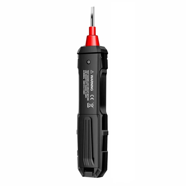 Індикатор напруги безконтактний ANENG VD807 (12-300В) з LCD дисплеєм та ліхтариком - изображение 4