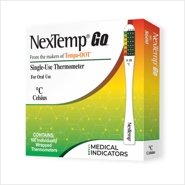 Безртутные термометры NexTemp® Go (100 шт) | Безопасны для детей - изображение 2
