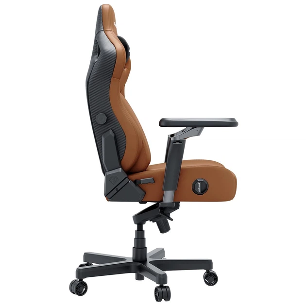Крісло ігрове Anda Seat Kaiser 4 V2 Size XL Brown PVC - зображення 5