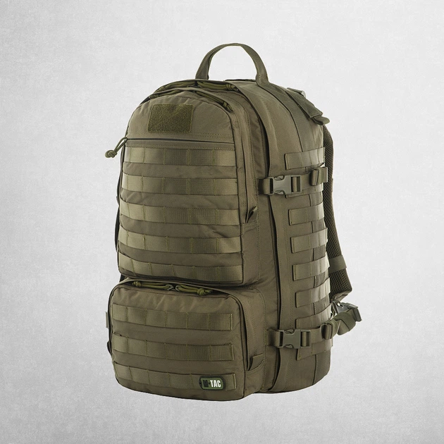 Рюкзак тактический M-Tac Trooper Pack 50л Dark Olive - Фото 1 Рюкзак тактический M-Tac Trooper Pack 50л Dark Olive - изображение 1