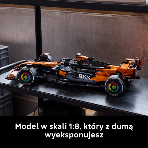 Zestaw klocków LEGO Technic Bolid McLaren MCL39 F1 1675 elementów (42228) - obraz 7