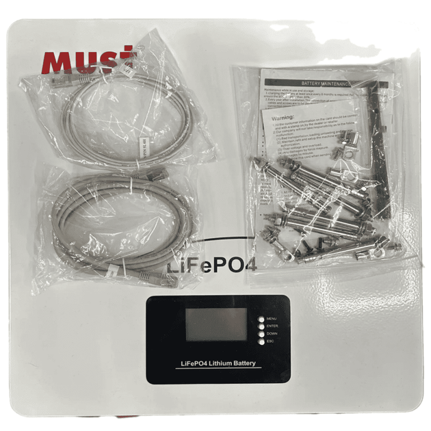 Аккумулятор литиевый MUST LP1600-24200, 24В 200Ач, LiFePO4, литий-железо-фосфатная АКБ - изображение 2
